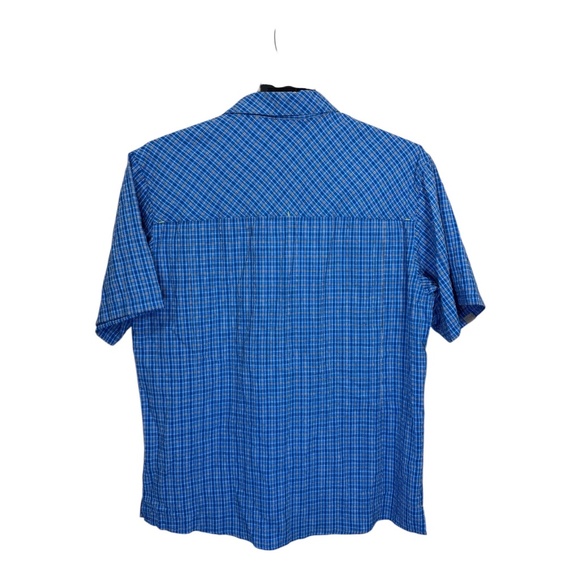 McKinley Plaid Shirts Mens Size XL Lot of 2 Blue Green Hiking Short Sleeve NWT - Picture 14 of 16